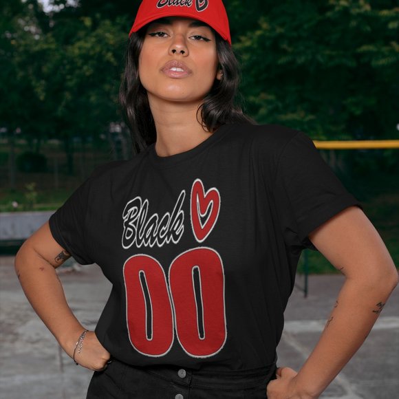 SBC Red Black Love Hat - Picture 8 of 11